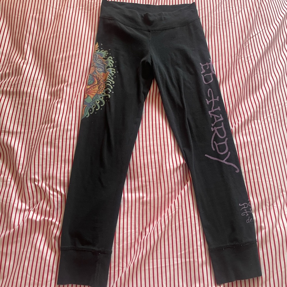 Ed Hardy Mermaid Leggings Sz S